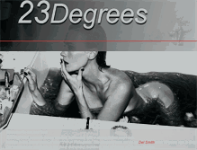 Tablet Screenshot of 23degrees.co.uk